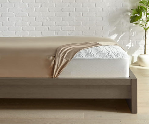 Queen Mattress Protector by PURE BAMBOO, Waterproof Charcoal Fiber, Mattress Cover Protects Against Moisture, Spills,