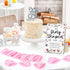 51 50 Roowest Pcs Dirty Diaper Baby Shower Games Funny Wooden Sign with Pcs Mini Diapers Cute Felt for Gender Reveal