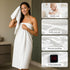 6 Set, Set 2 2 2 REDKISS Ultra Soft Piece Towel Premium White Towels for Bathroom, Highly Absorbent, Quick Dry