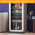 Mini Fridge Silicone Mat - 24''x24''x0.5'' Grey Under Mat for Fridge & Freezer, Prevents Appliance Leaks