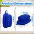 2-Pack PHYEX Vegetable Brush, Non-Slip Grip Veggie Scrubber for Cleaning Food, Fruits, Potatoes