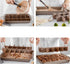 Brownie Pan with Dividers, Non Stick 18 Pre-slice Carbon Steel Bakeware Tray for Baking Bread and Cake