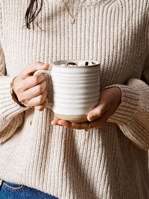 18 oz,Ceramic Set, 3.8 inch, Set 4, LE TAUCI Coffee Mugs Mug Coffee Cups for Latte, Hot Tea, Cappuccino, Mocha, Cocoa