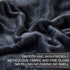 Fleece Blanket Queen Size for All Season 350GSM - Premium Lightweight Anti-Static Throw for Queen/Full Size Bed, Dark