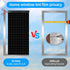 Blackout Window Film, Sun Blocking Privacy Cover for Glass, Removable Darkening Tint Shades