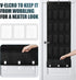 HARBULE 24 Closets, Large Pockets Upgraded Over the Door Shoe Organizer, Enhanced Hanging Solution Holder Shoe Cabinets