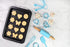 R&M International 2246 Junior 12-Piece Bakeware Set, Includes Pan, Rolling Pin, Tools, Cookie Cutters
