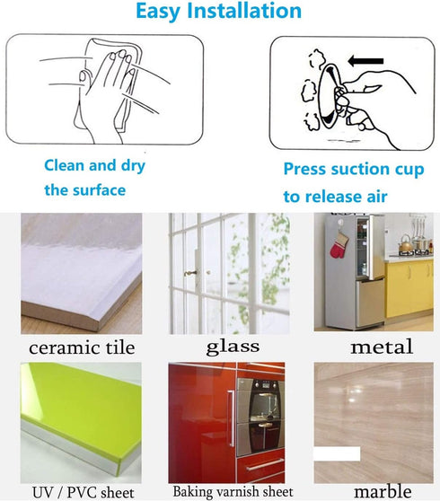 Sink Caddy Sponge Holder for Kitchen Sink, 2 Suspension Options, SUS304 Stainless Steel (Silver)