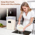 Set 2(9.5L/10Qt), Sets ComSaf Rice Container of Large Airtight Food Storage Containers with Lid and Rice Washer