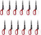 Zenport ZS104 Deluxe Scissors, 8-Inch Long, Garden/Craft/Horticulture