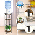 5 3-Tier 36.5'' 1-5 Gallon Water Dispenser Jug Stand Drink Beverage Dispenser Holder with Storage Shelf, Tall Water
