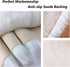 12 Small Faux Fur Sheepskin Cushion, Soft Plush Area Rug for White Photo Background, Jewelry, Nail Art, Decor (Square)