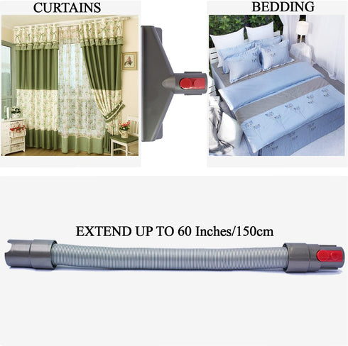 Replacement Attachments for Dyson V7 V8 V10 V11 V15 Vacuum Accessories for Home and Car Cleaning