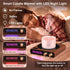 50W 9 Settings, 1-9Hrs Mug Warmer, CEROBEAR Coffee Cup Warmer for Desk with Tempreture Auto Shut Off Smart Candle