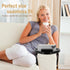360 Couch Arm Table Tray, Sofa Clip on Tray Tables with Phone Holder, Bamboo Arm Rest Table for Couch, Folding Sofa