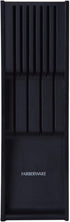 Farberware 5229614 7 Slot In Drawer Knife Organizer, 18-Inch, Black