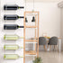 6 Sorbus Towel Holder for Bathroom Wall - Level Wall Mounted Towel Rack Shelves for Rolled Bath Towels, Washcloths