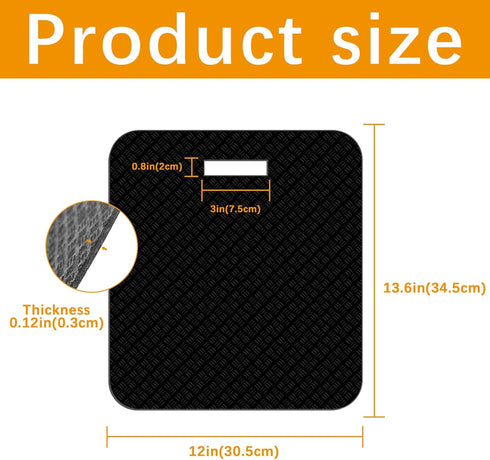 6 PCS Heat Resistant Mat with Sliding Function for Air Fryer Mat,12 * 14in Countertop Protector Mat Coffee Maker Mat and Oven,Suitable for most kitchen Electric appliance
