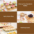 Gifbera Natural Metallic Foil Cupcake Liners, Standard Size Baking Cups for Celebration, 200-Count Muffin Liners