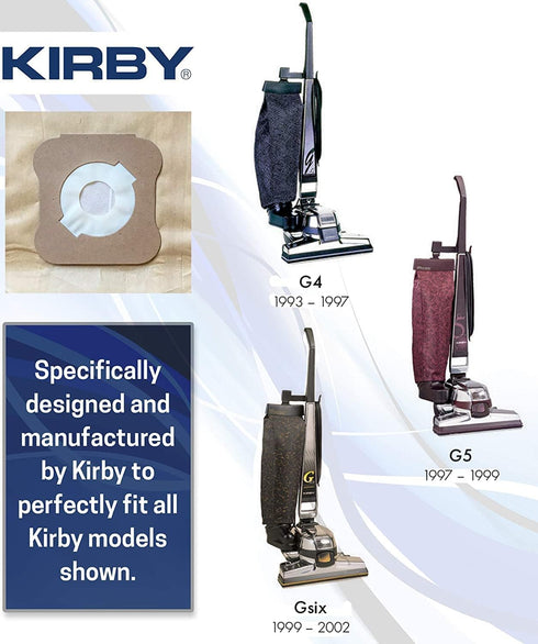 Kirby Vac Bags (9 Count) for Models G4, G5, and Gsix