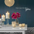 Serene Spaces Living Classic Clear Glass Cube Vase, 3" Cube for Floral Centerpiece or Candle Holder