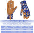 Womens Leather Gardening Gloves, Thorn Proof Working Gloves for Digging, Planting, Pruning - No Stab