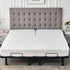 Waterproof Split Top King Mattress Protector, Fitted Sheet Style with Elastic Deep Pocket for Adjustable Bed