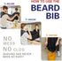 LUPYJI Trimming Beard Bib Apron, Adjustable Beard Hair Catcher, Christmas Gift for Dad