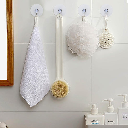 Honbay 30pcs 45mm/1.77" Bathroom Kitchen Suction Cup Wall Hook Hanger
