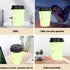 USB Humidifier Mini Desktop 300ml Car Humidifier Coffee Cup Shape for Home Outing (Green)