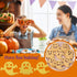 Halloween Cookie Cutter Set, 10 pcs 3D Plastic Pressable Ghost Biscuit Cutters for Kids