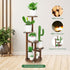 4 Tier Tall Plant Stand Indoor, Wood Corner Plant Shelf for Multiple Plants, Sturdy Oval Tiered Flower Pot Holder