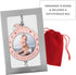 BANBERRY DESIGNS Baby Girl's First Christmas Photo Ornament - 2025 Dated Keepsake Decoration for Newborn Daughter - 3"