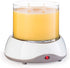 CANDLE WARMERS ETC. Auto Shutoff Candle Warmer Plate (White, Plug-in) Modern Candle