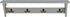 36" Alaterre Furniture Coventry W Coat Hook with Shelf, Gray