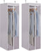 STORAGE MANIAC 2-Pack Hanging Garment Bag, Zipper Cover with Clear Window for Closet Storage of Dresses and Suits