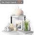 Rustic White Corner Shelf by SRIWATANA - Perfect for Any Room