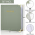 Aesthetic Recipe Binder with Waterproof Cover, Quality Blank Cookbook Binder to Organize Your Recipes
