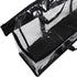Fasmov 6 Pack DVD Storage Bags - Hold up to 240 DVDs, Water Resistant DVD Holder Case with Handles, Black