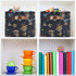 Storage Basket Bin, Mushroom Snail Organizer, Collapsible Shelf Basket with Handle for Nursery Bedroom Bathroom
