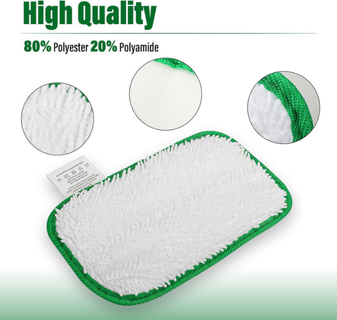 Protac 2 Pack Sonic Duo Pads Compatible with Shark, Fit for Shark Sonic Duo Hard Floor Cleaner Refill
