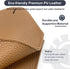 Tissue Box Cover 5X5X5'' - PU Leather Square Tissue Holder for Bathroom Vanity, Car, Night Stands, Office, Kitchen