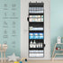 STORAGEIDEAS 6 12 Closet Over Door Organizer with Extra Large Pockets Side Pockets, Sturdy Storage Rack, Hanging