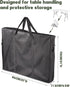 6 Folding Table Storage Bag, Fit for ft Folding Table,Waterproof Heavy Duty Large Portable Carry Bag for Folding