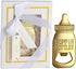 YFS 6 Pcs White Bottle Opener Baby Shower Gifts, Rose Gold Feeding Bottle Wedding Favors