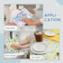 Kitchen Towel Set: 4 Pcs 18x26 Soft Absorbent 100% Cotton Dishcloths for Kitchen Drying, Quick Dry Bar Towel (Olive)