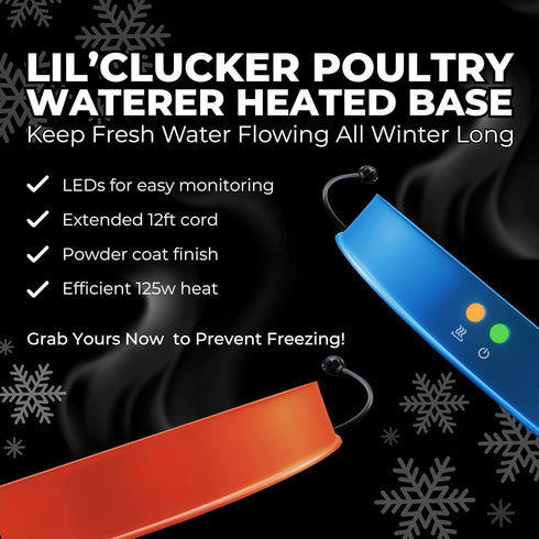 Pack 15 Lil'Clucker Horizontal Chicken Waterer Nipples, of Chicken Nipple Waterer with Drill Bits, Easy Install
