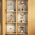 2 Sets,3 -8.4"x6.3"x4.3" NIUBEE Acrylic Display Risers Stand Steps Clear Riser Shelf Showcase for Amiibo Funko POP