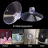 ANCIRS 30 Pack 35mm Suction Cups, Rubber Transparent Anti-Collision Pads for Glass Table Tops