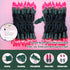 Super-Bright Extendable Pink Christmas Lights - 100 Lights 19.6ft Mini Bulb String Set for Outdoor Holiday Decor